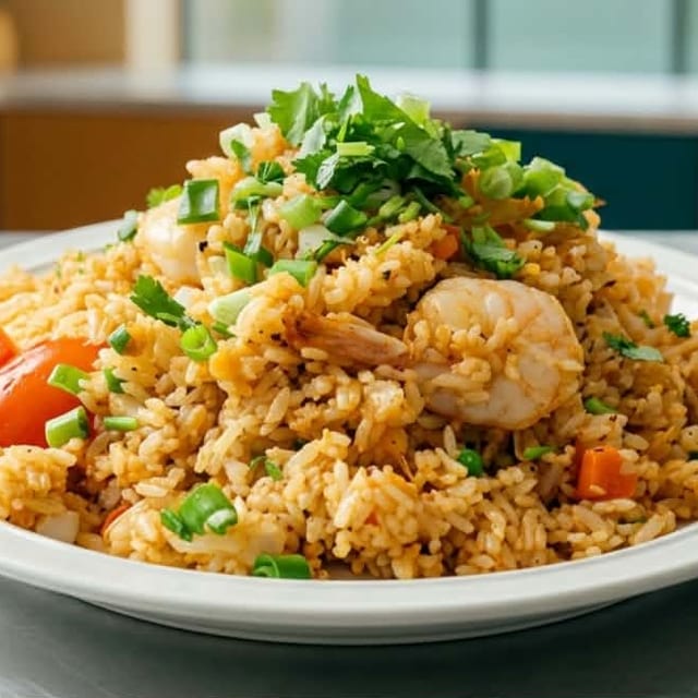 Shrimp Chili Paste Fried Rice.