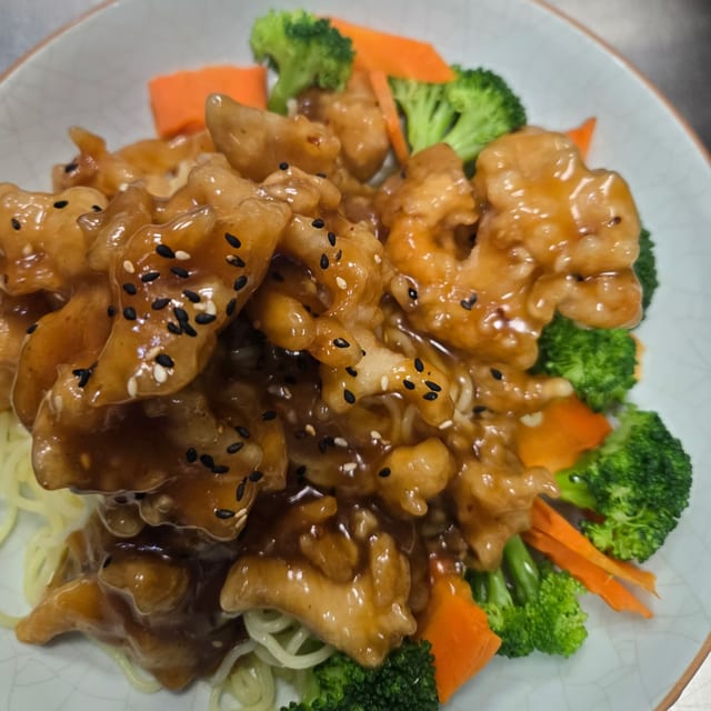 Sesame Chicken.