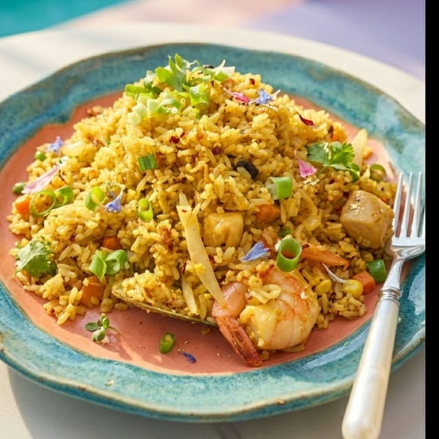 Hawaiian Fried Rice.