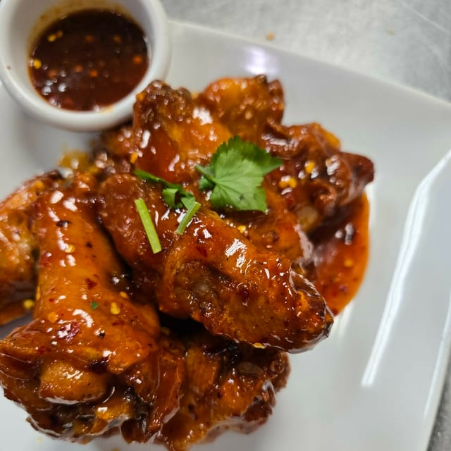 Spicy Chicken Wings.