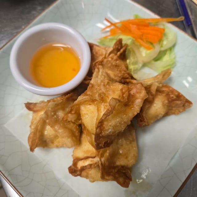 Crab Rangoon.